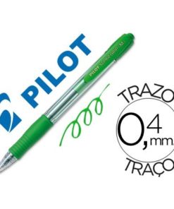 PILOT  BOL. SUPER GRIP VERD