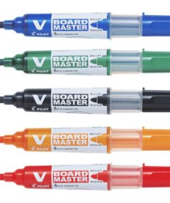 PILOT RETOLADOR PISSARRA V BOARD NEGRE, VERMELL, BLAU, VERD, TARONJA