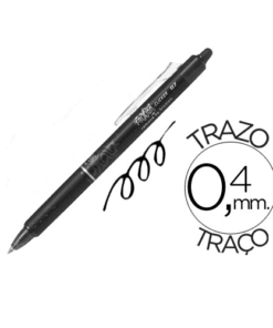 PILOT FRIXION NEGRE- Bolígraf borrable