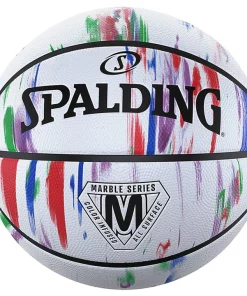 SPALDING BASKETBALL RUBBER SERIE MARBLE  SZ5