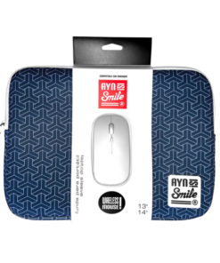 Funda portàtil Neoprè 13" -14" + ratolí sense fil - SMILE Kimono.